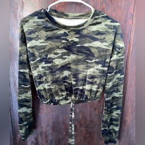 Camouflage Crop Top